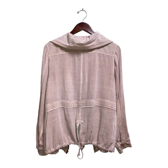 BKE Utility Jacket Size Large.  100% Rayon - Picture 2 of 8